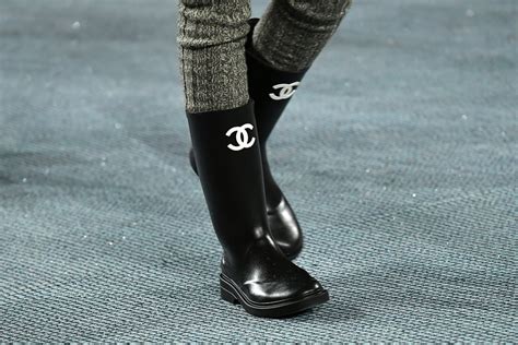 chanel wellington rain boots|chanel shoes official website.